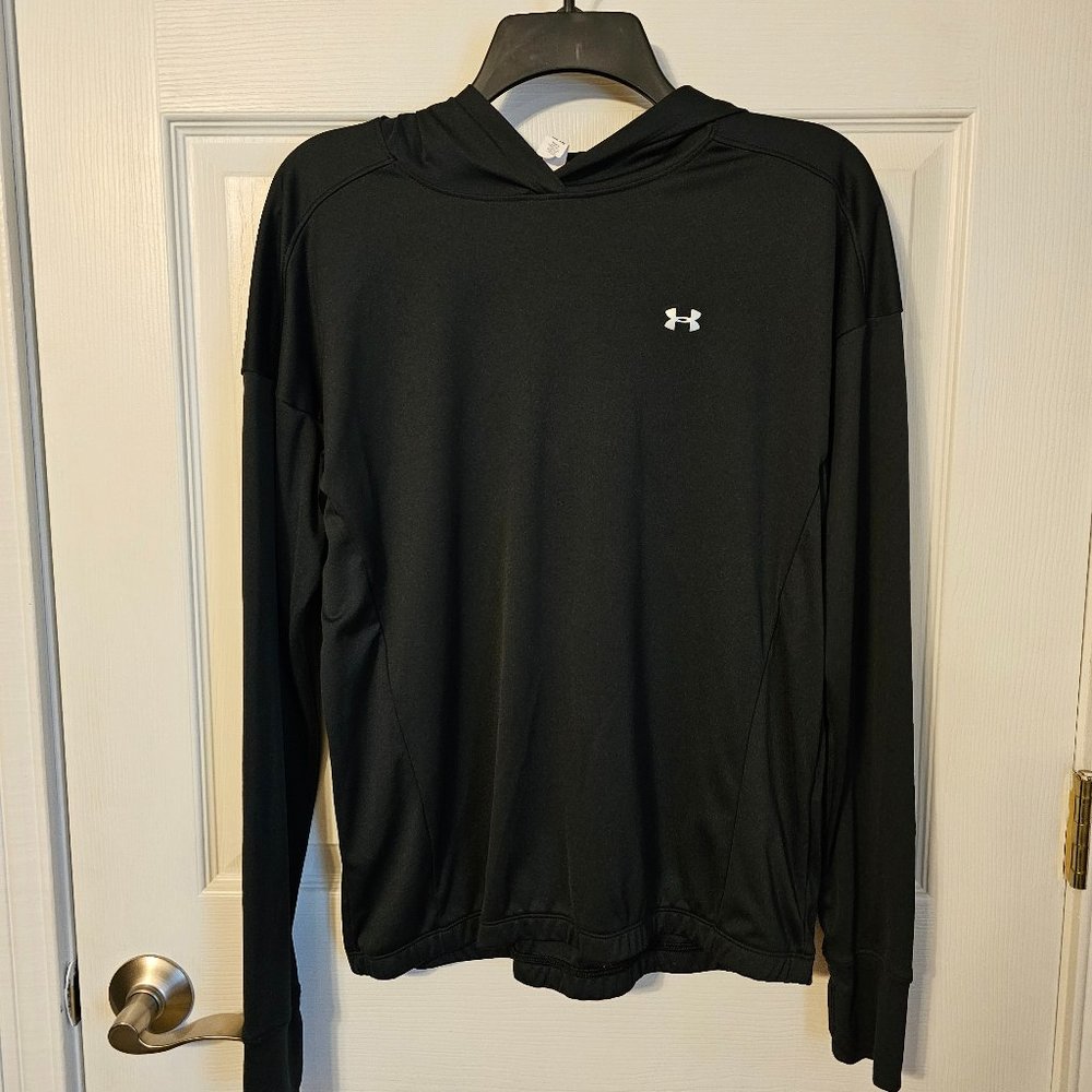 UA Black Hooded Pullover